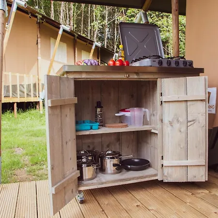 Glamping Tent In Netherlands With Terrace * Lathum