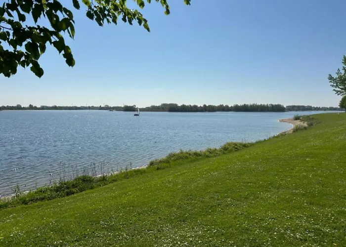Lüks kamp alanı Glamping Tent In Netherlands With Terrace Lathum